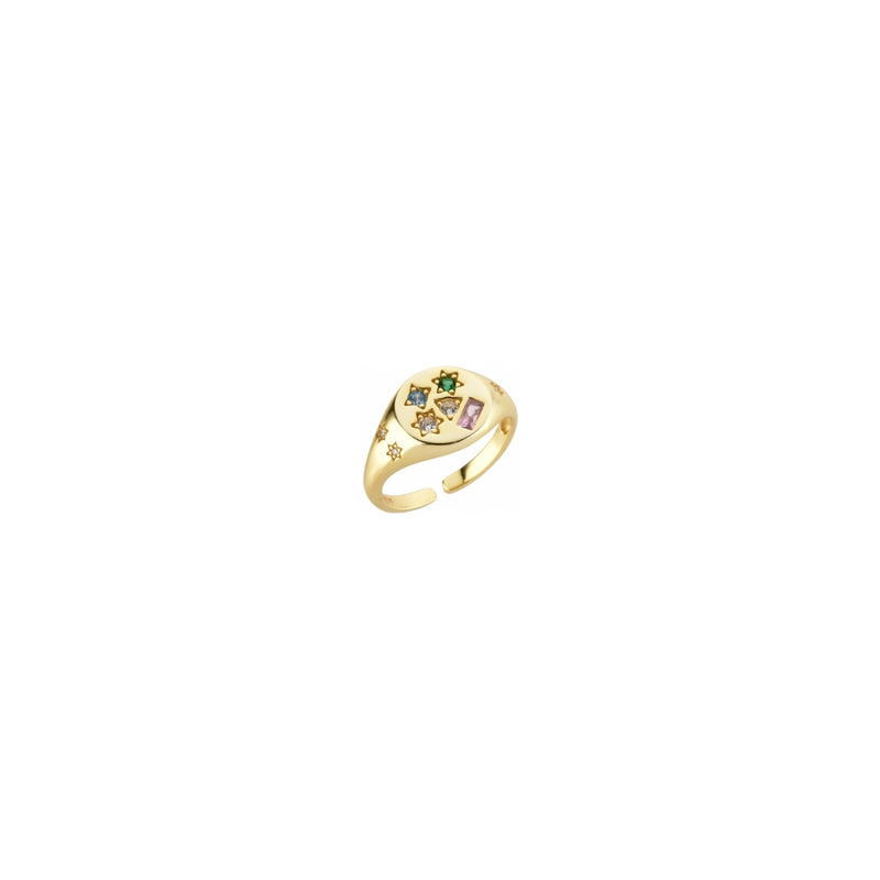 Stars Signet Ring