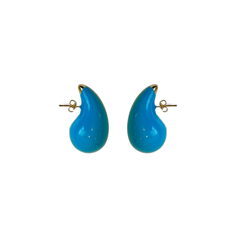 Turquoise Tear Earrings