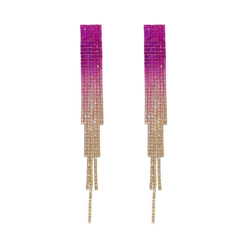 Kaki Sparkle Gradient Earrings