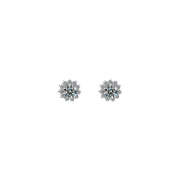 Grand Trianon Stud Earrings Clear