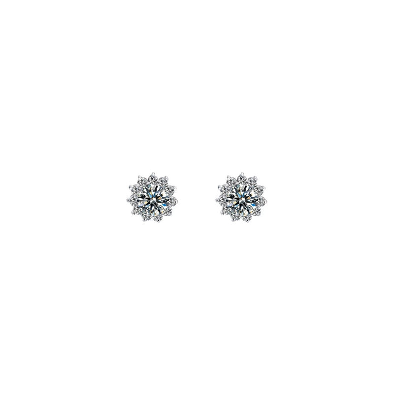 Grand Trianon Stud Earrings Clear