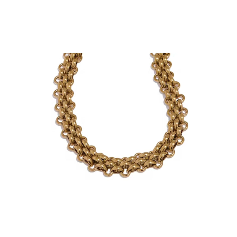 Coco Chunky Chain Necklace Gold