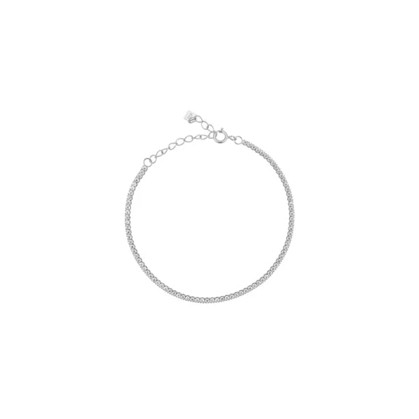 Whisper Thin Tennis Bracelet Silver