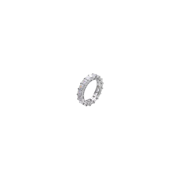 Princess Gem Eternity Band