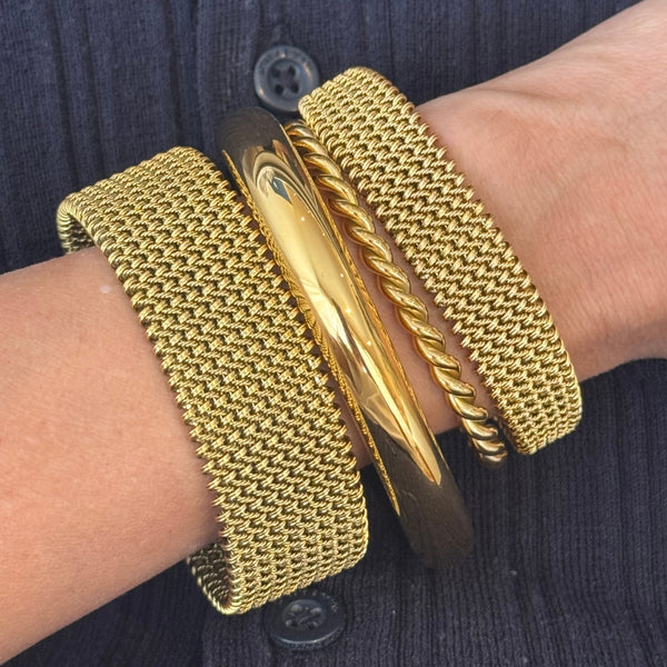 Woven Cleo Bracelet Gold