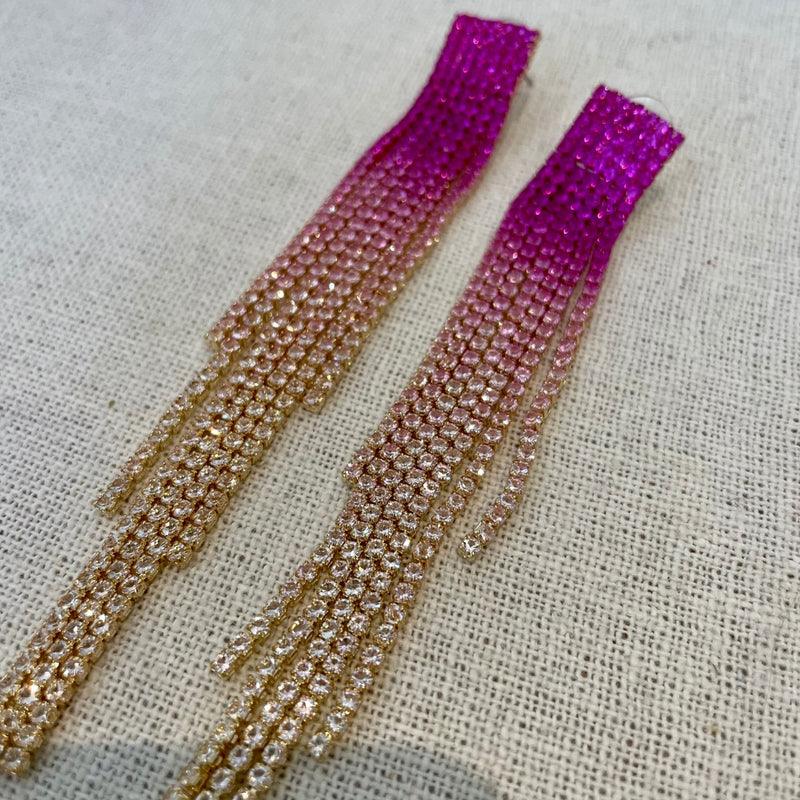 Kaki Sparkle Gradient Earrings