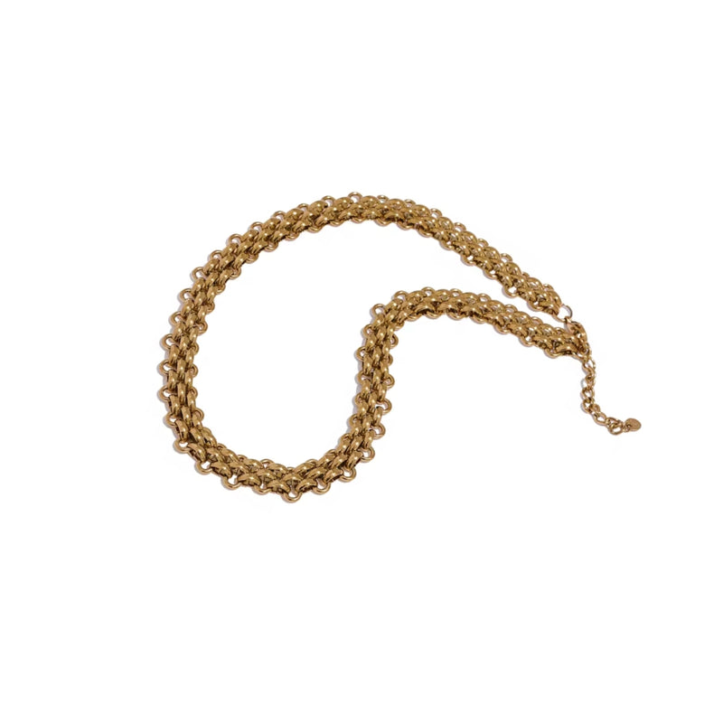Coco Chunky Chain Necklace Gold