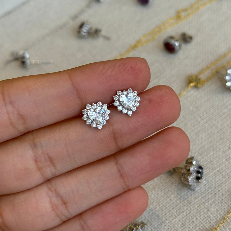 Heart Shaped Studs