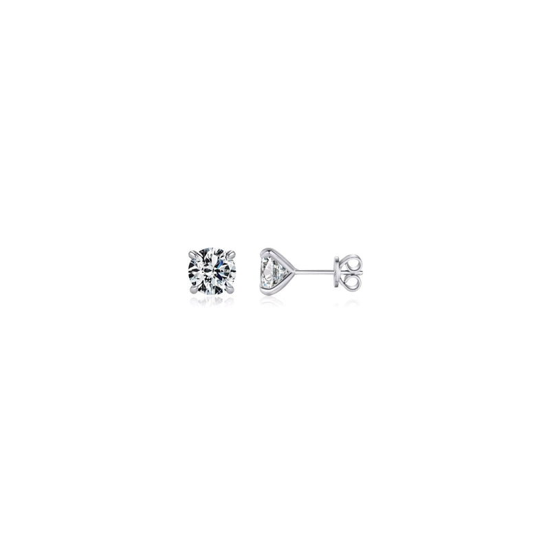 Moissanite Classic Diamond Studs 4cts