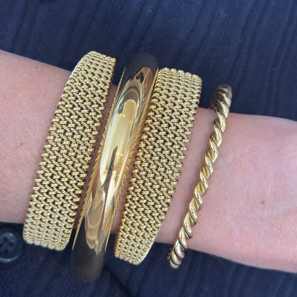 Woven Cleo Bracelet Gold Small