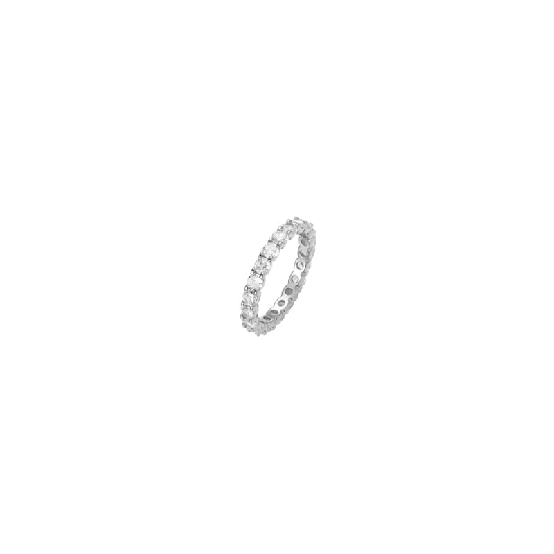 Silver Eternity Band