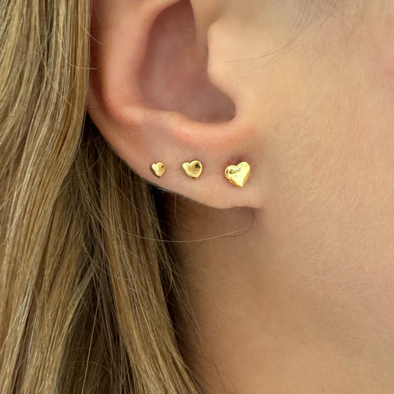 Tiny Heart Stud