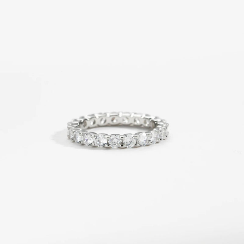 Silver Eternity Band