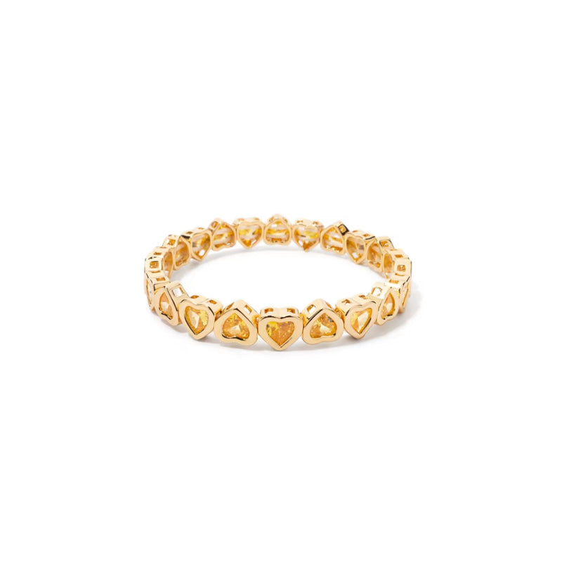 Heart Stretch Tennis Bracelet