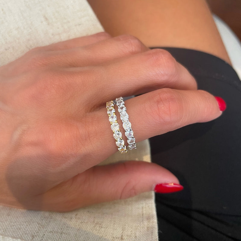 Silver Eternity Band