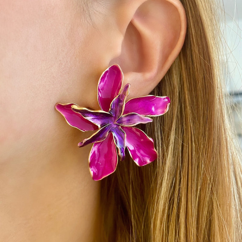 Lea Flower Earrings