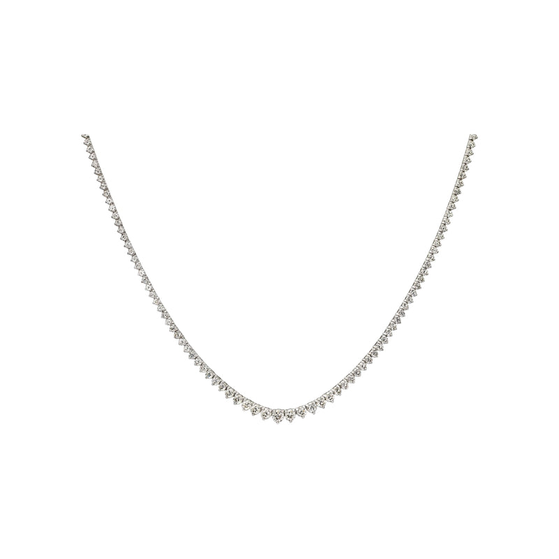 Graduated Tennis Necklace