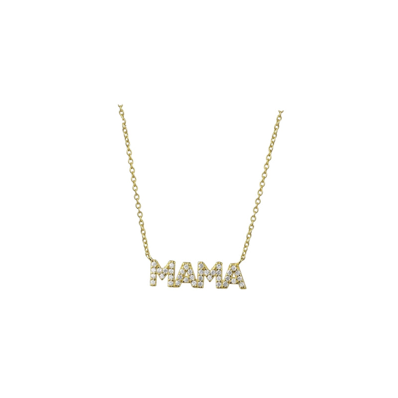 Mama Caps Chain Necklace