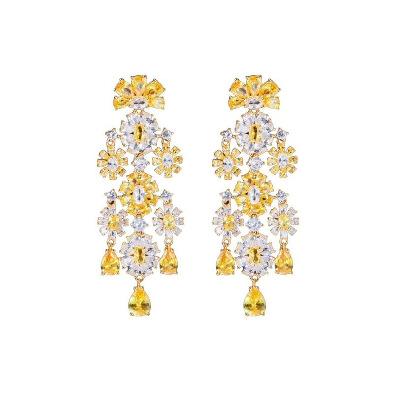 Daisy Field Drop Earrings