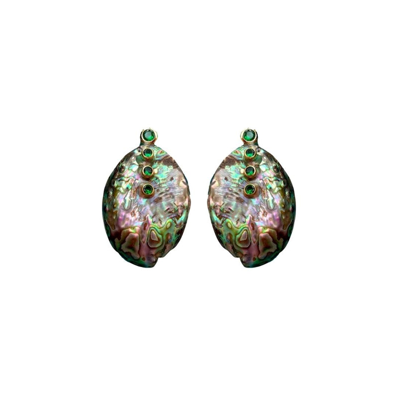 Abalone Stud Earrings