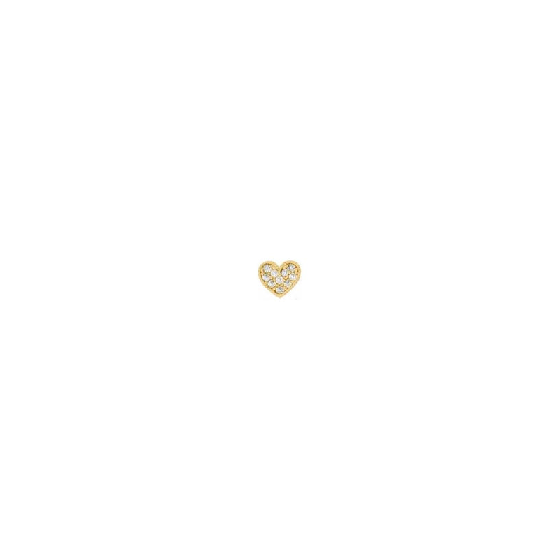 Tiny Heart Stud