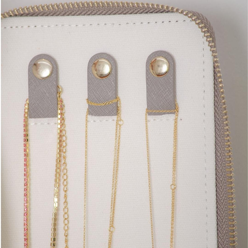 Saffiano Leather Jewelry Case
