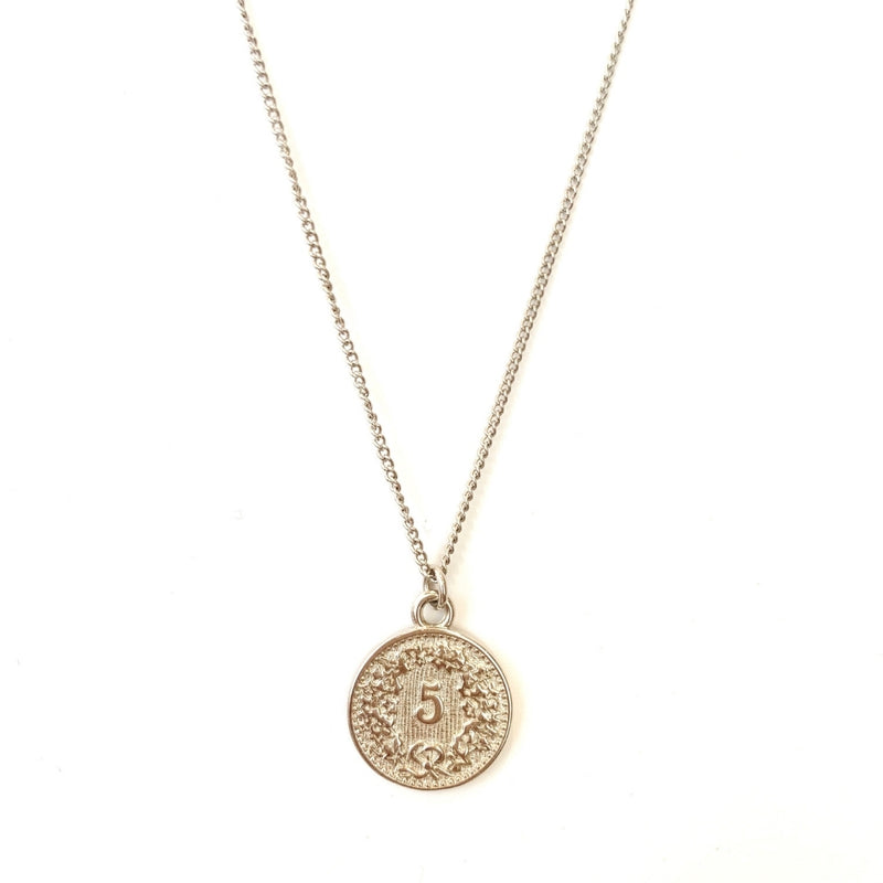 Ancient 5 Coin Necklace