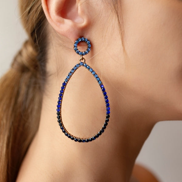 50 Shades of Blue Earrings