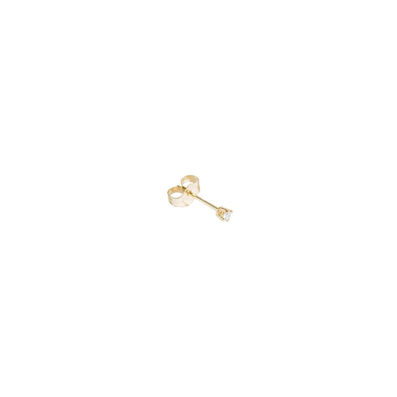 Tiny Solitaire 4 Prong Gold