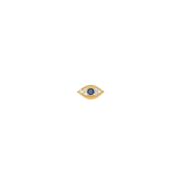 Evil Eye Stud Gold