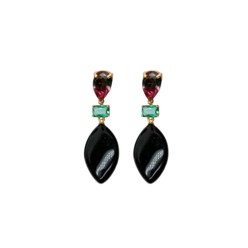 Midnight Story Drop Earrings