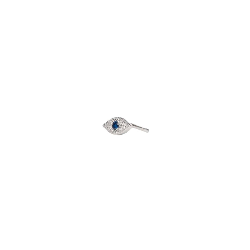 Evil Eye Stud Silver