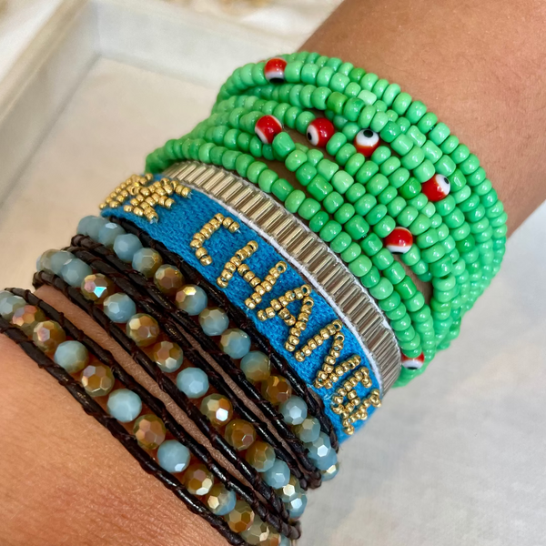 Evil Eye Boho Stack Bracelet